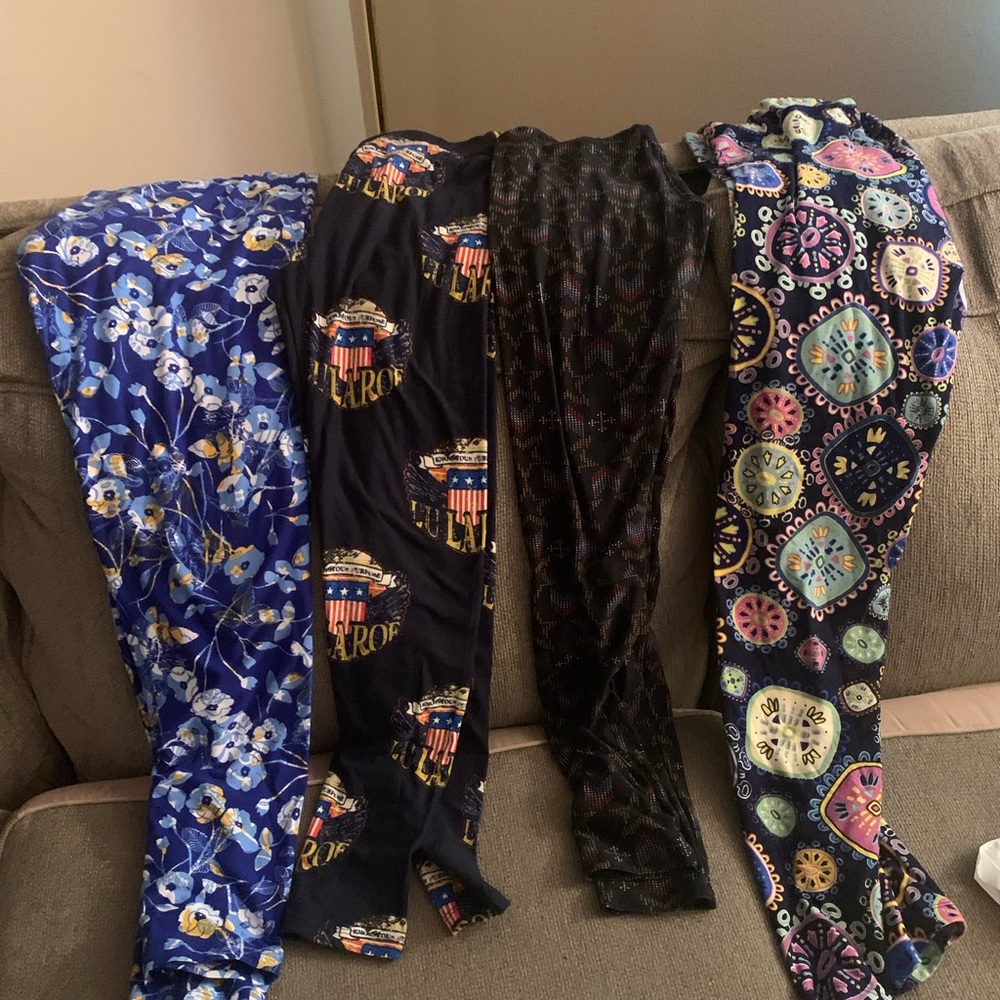 Leggings inside 2 are one size and outside 2 are TC